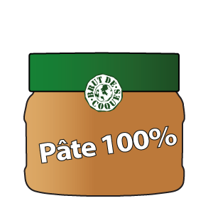 Pâte de cacahuètes 100% Brut de coques