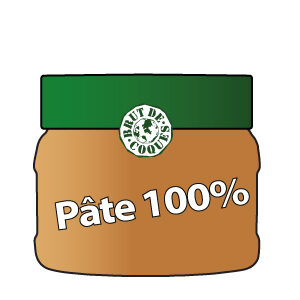 Pâte de cacahuètes 100% Brut de coques