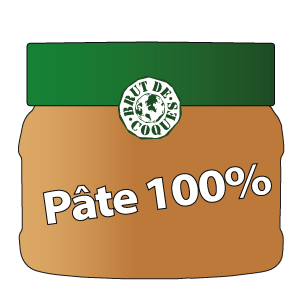 Pâte de cacahuètes 100% Brut de coques